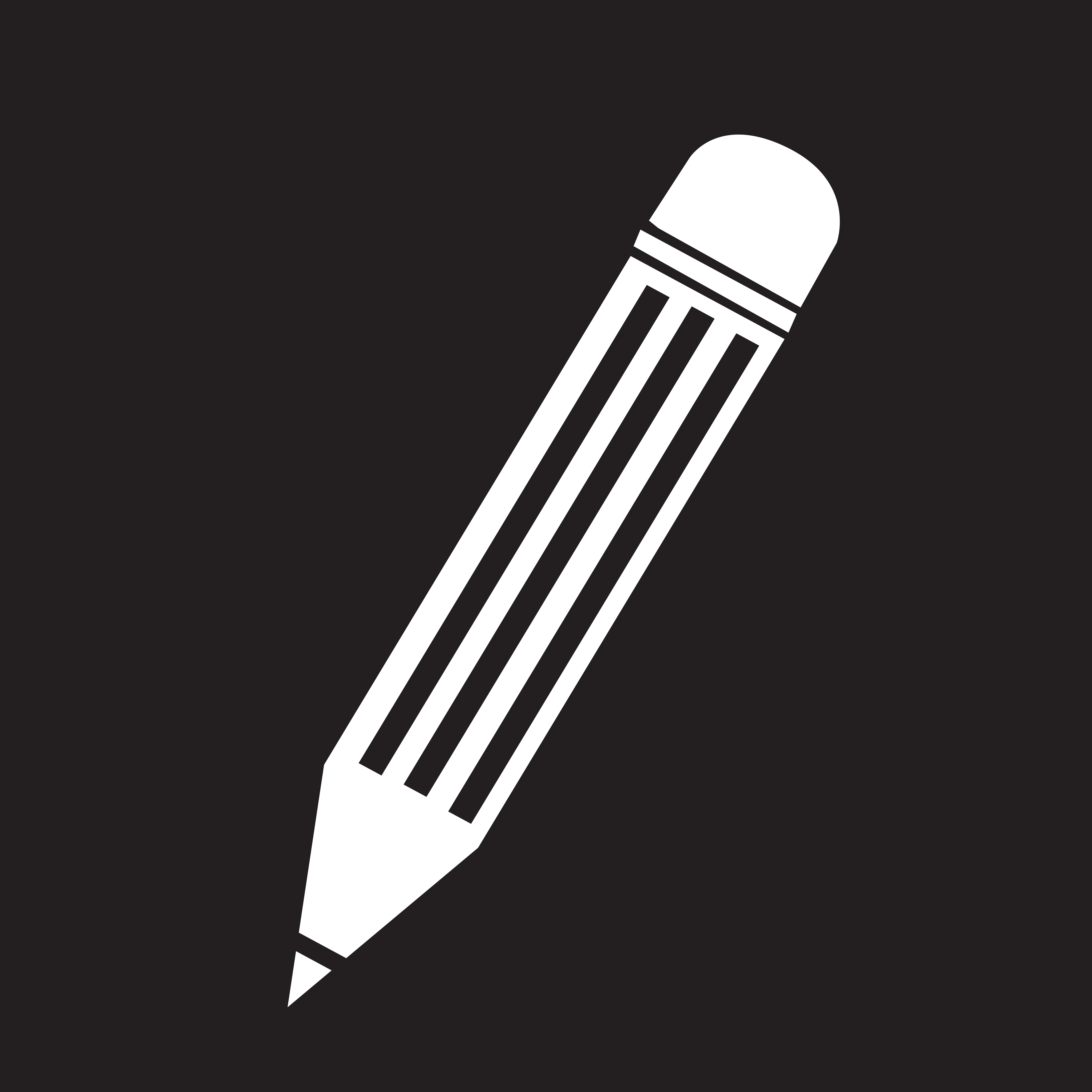 Pencil Icon symbol sign 645861 Vector Art at Vecteezy