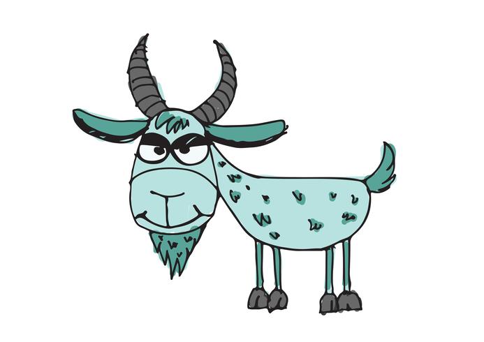 goat cartoon illustration