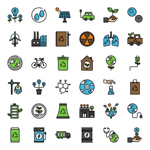 innovation environment icon vector