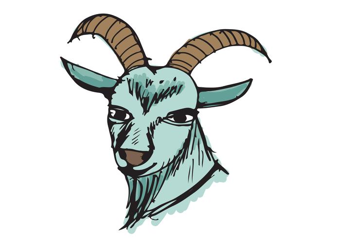 goat cartoon illustration