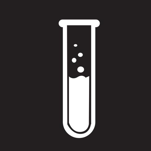 Lab Tube Icon ,test-tube icon vector