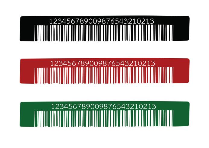 Bar code.  illustration vector