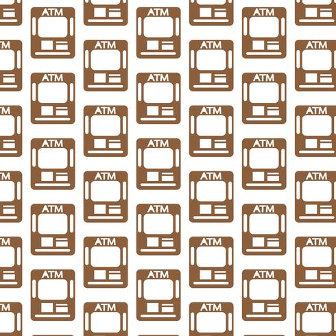 Atm pattern background vector