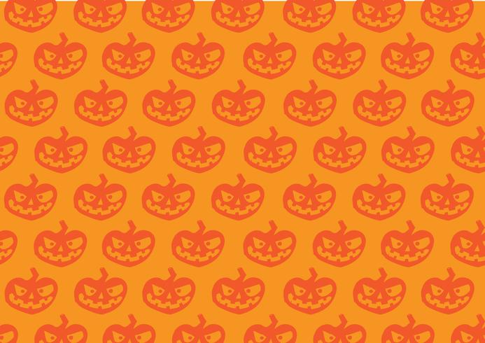 Fondo de calabaza de Halloween vector