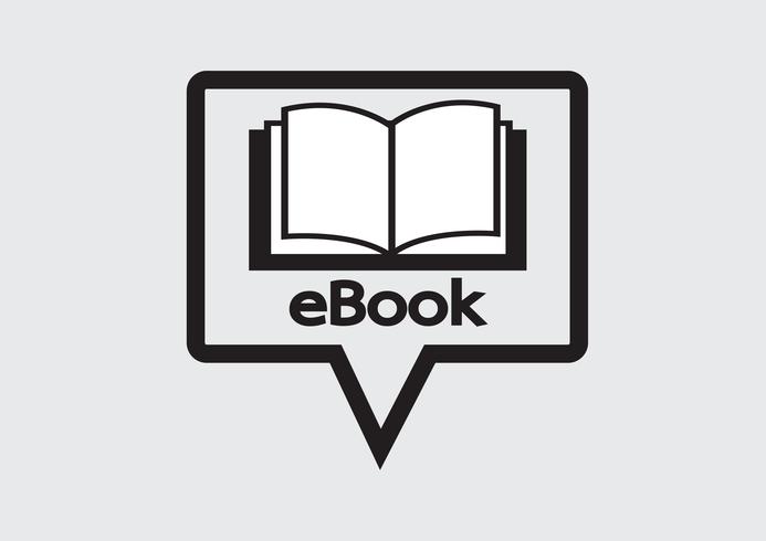 E-book reader  and e-reader icons set vector