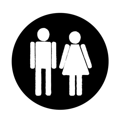 man and lady People icon vector