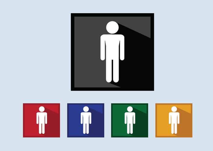Pictogram People icons for web mobile applications and people signs vector
