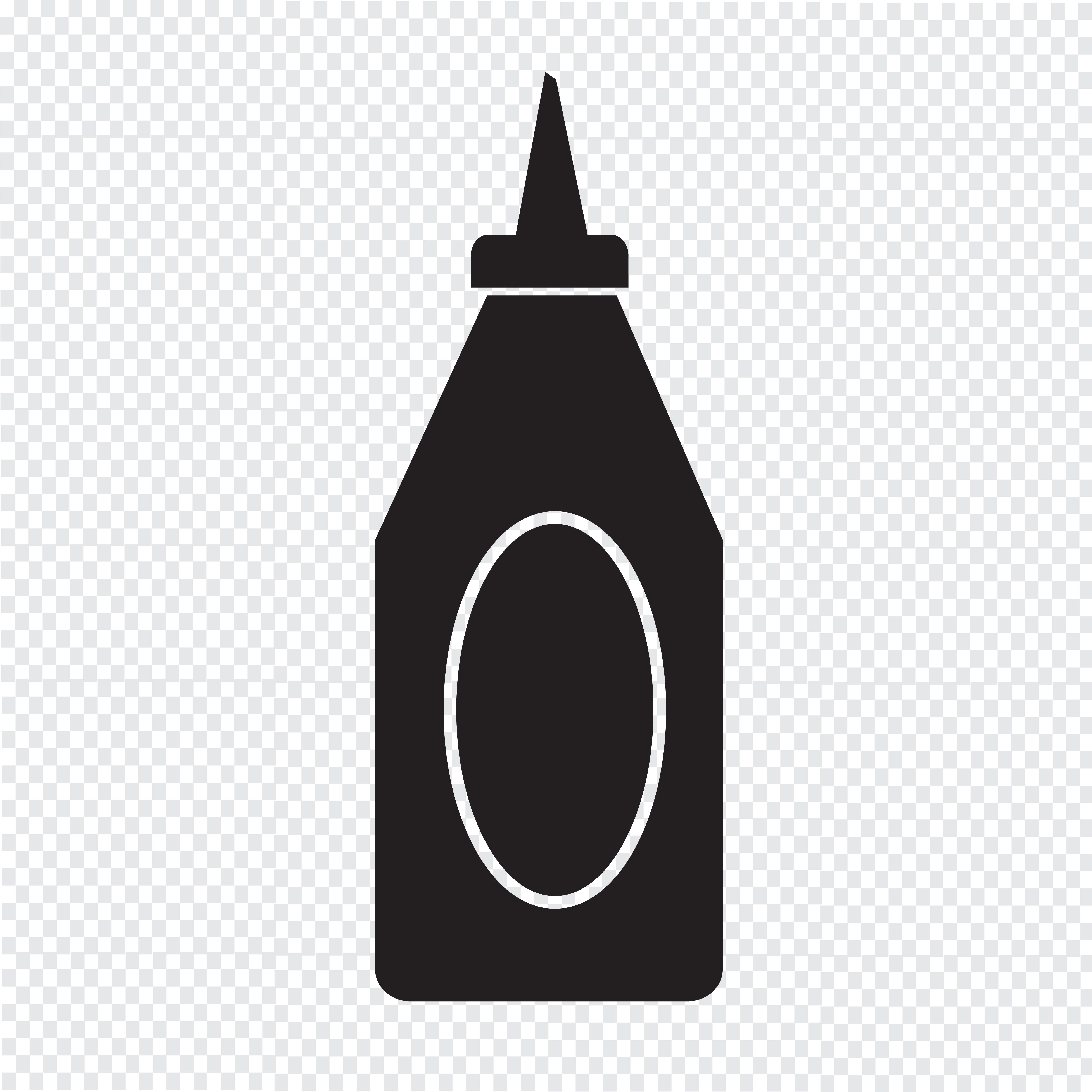 Ketchup Bottle SVG