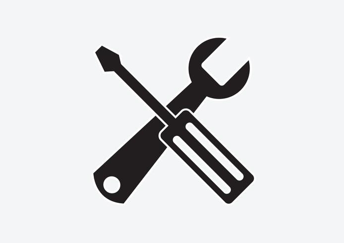 Tools  icon  Symbol Sign vector