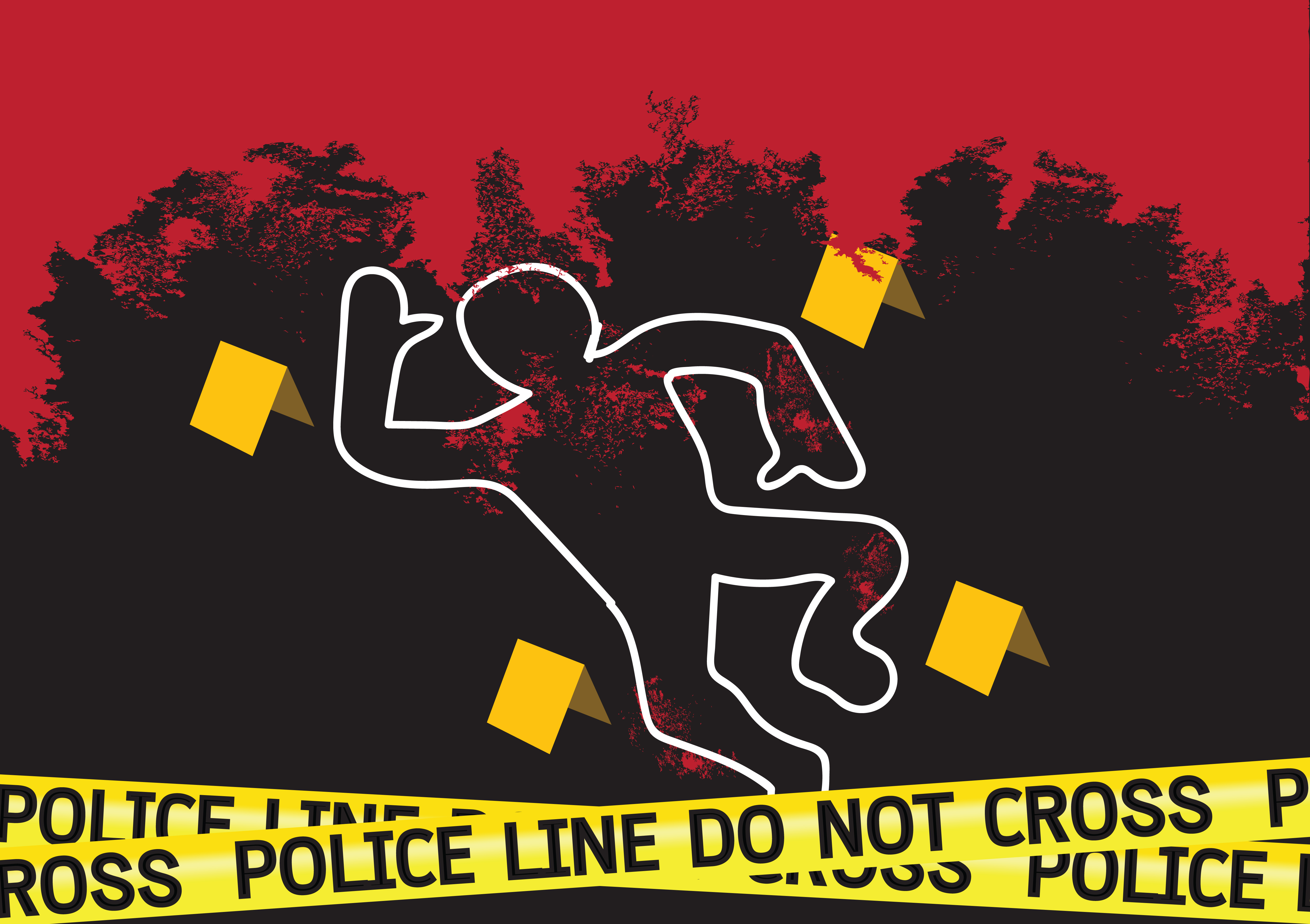 Crime scene danger tapes illustration 646766 Vector Art at Vecteezy