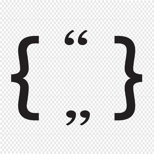 Quote bubble blank vector