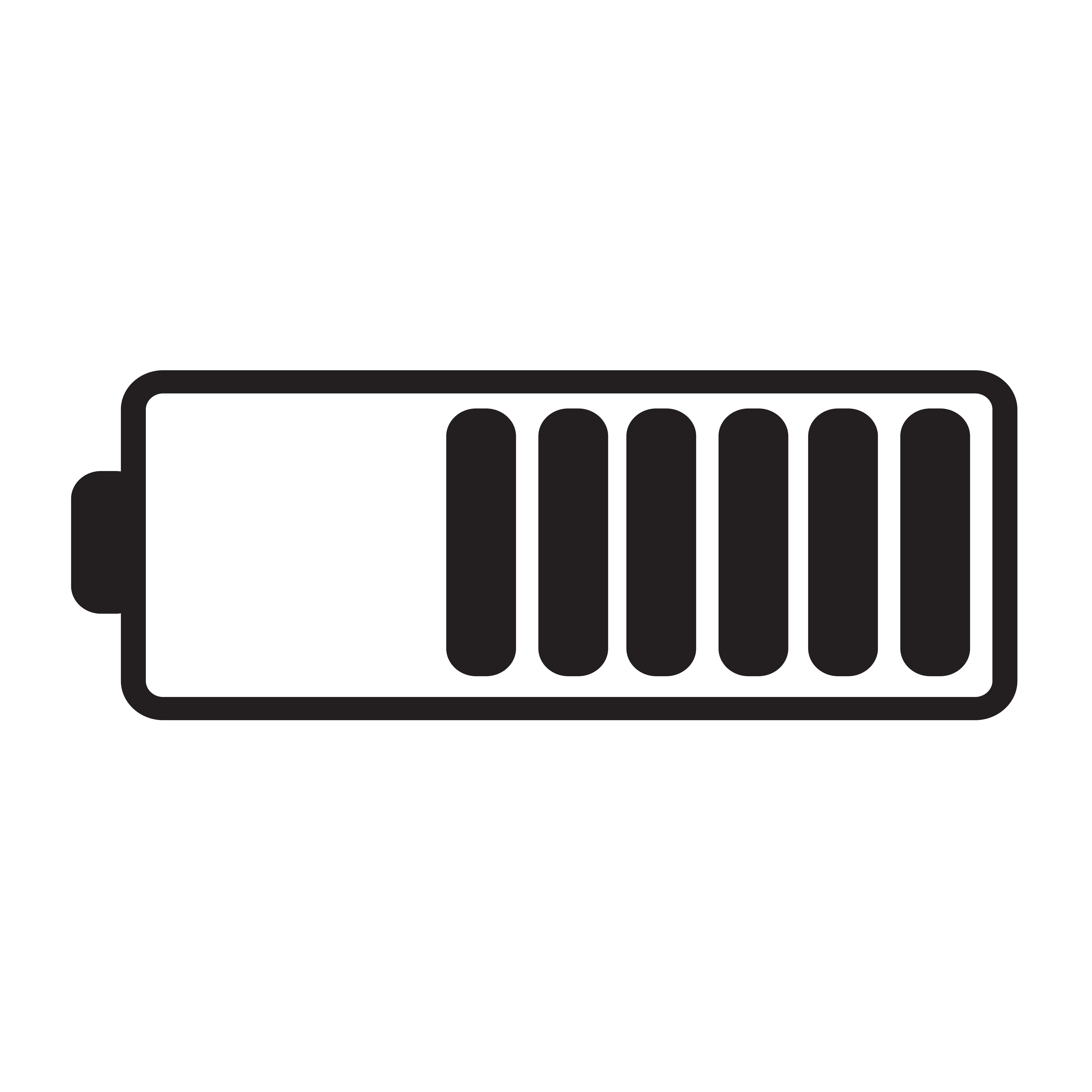 Battery symbol icon 647086 Vector Art at Vecteezy