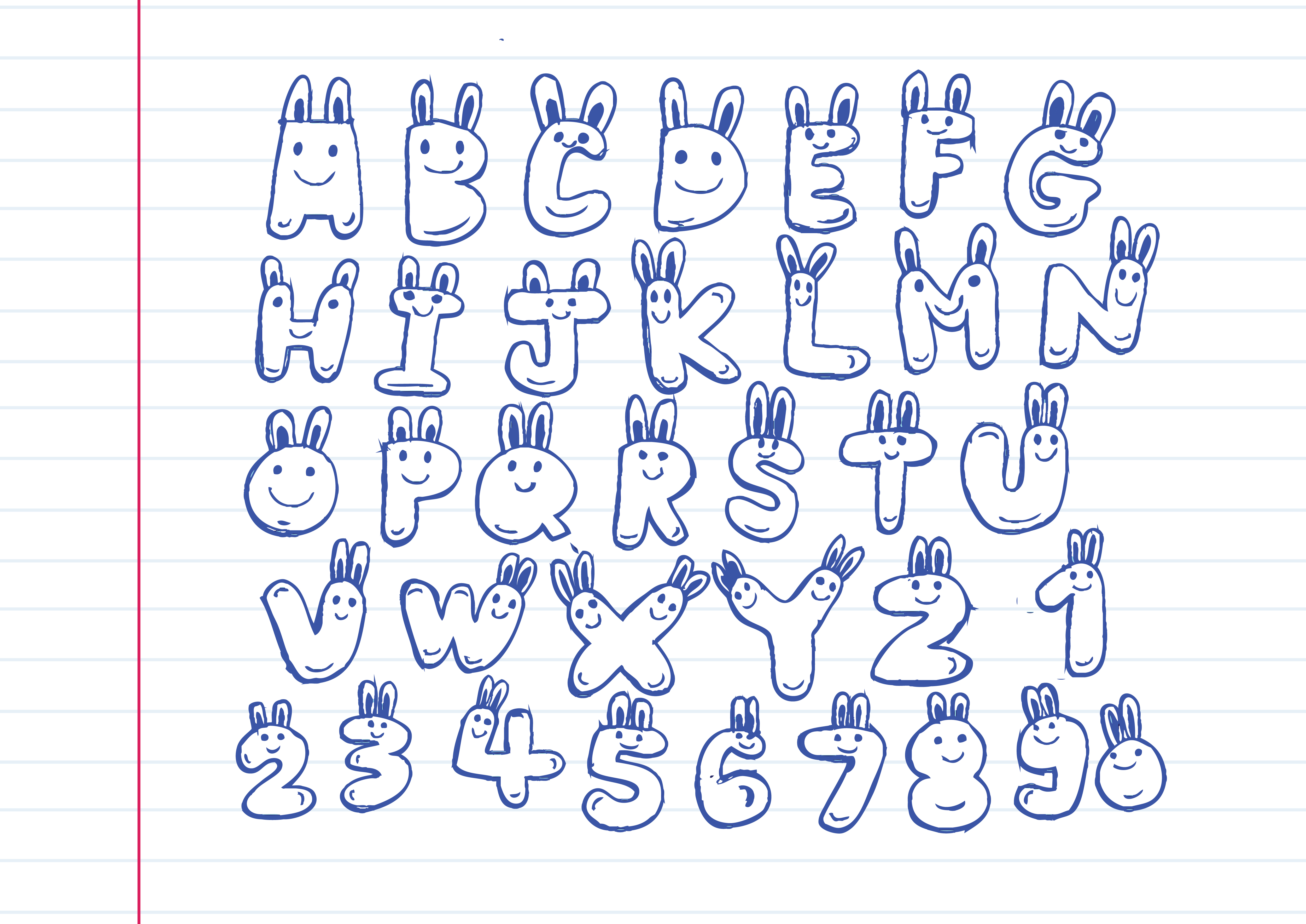 Hand Drawn Letters Font Written With A Pen 647094 Vector Art At Vecteezy