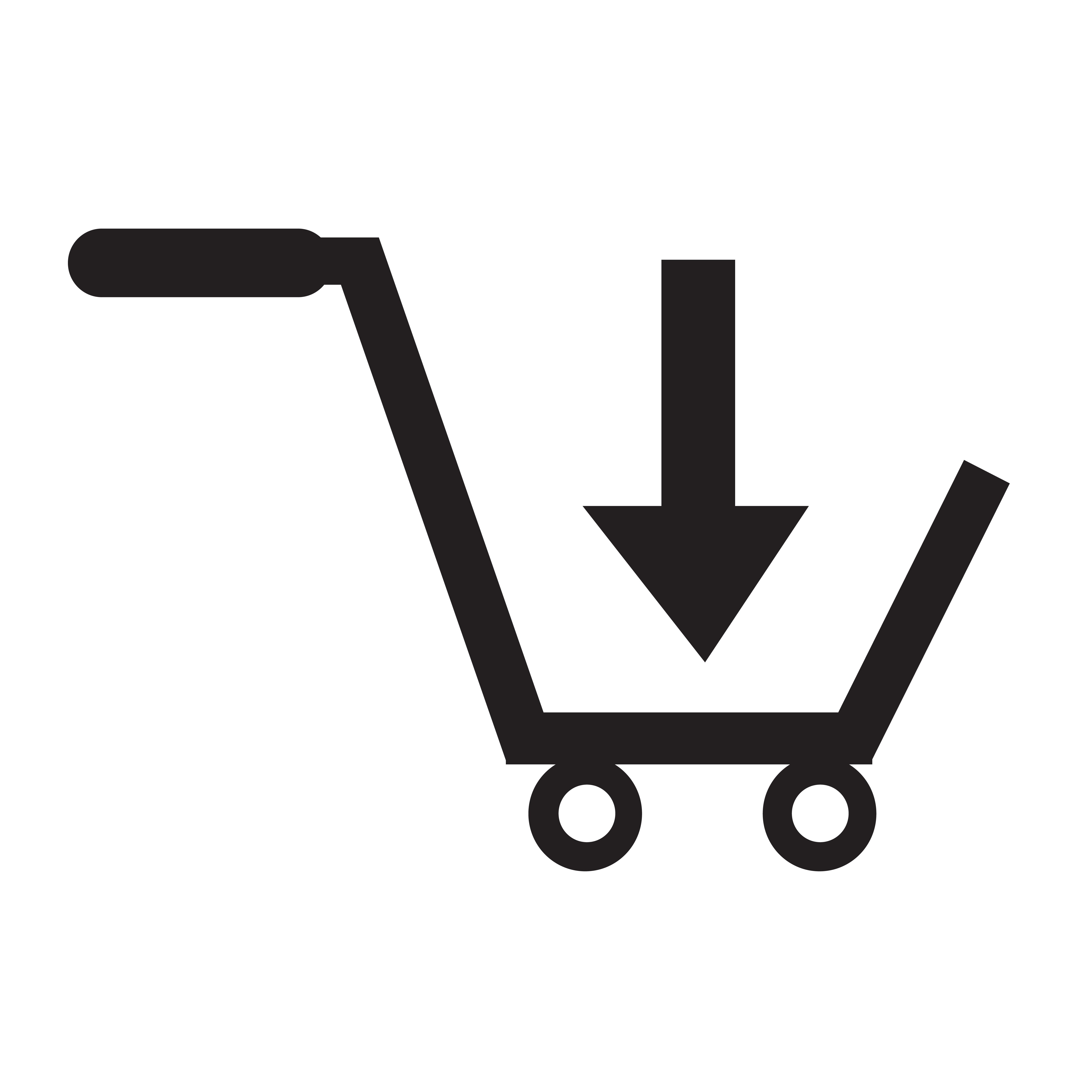buy shopping cart icon symbol Illustration design 647097 Vector Art at
