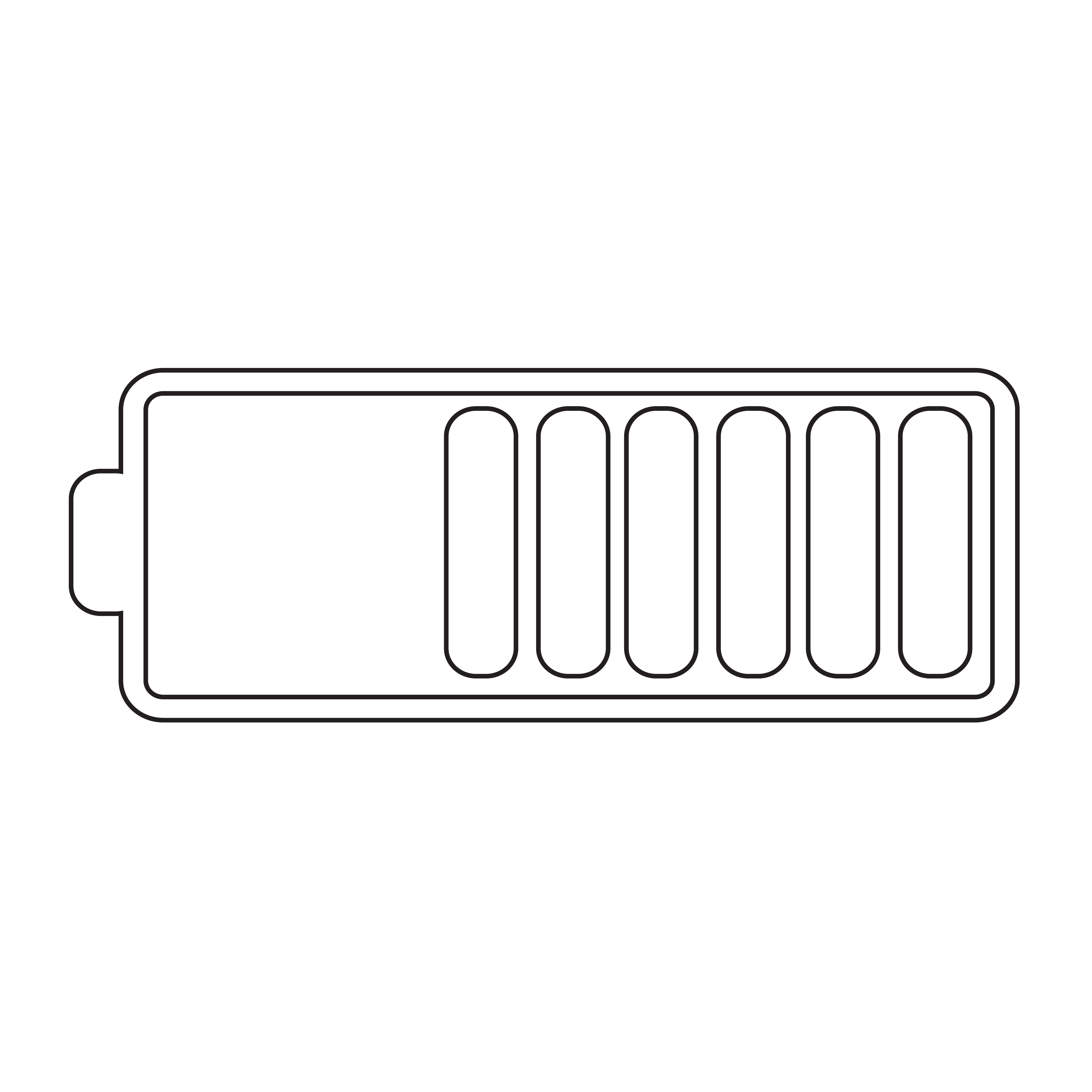 Battery symbol icon 647212 Vector Art at Vecteezy