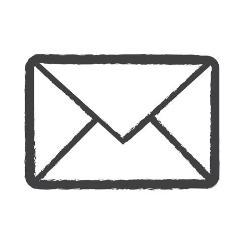 icono de símbolo de correo electrónico vector