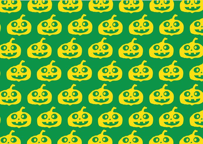 Fondo de calabaza de Halloween vector