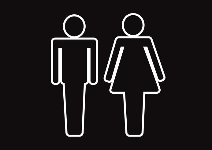 Download Pictogram Man Woman Sign icons, toilet sign or restroom icon - Download Free Vectors, Clipart ...