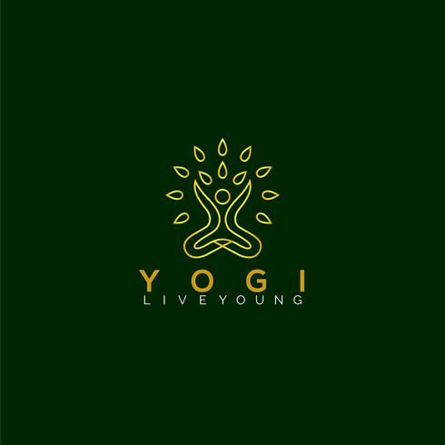 Yogi Vector Logo Design Template