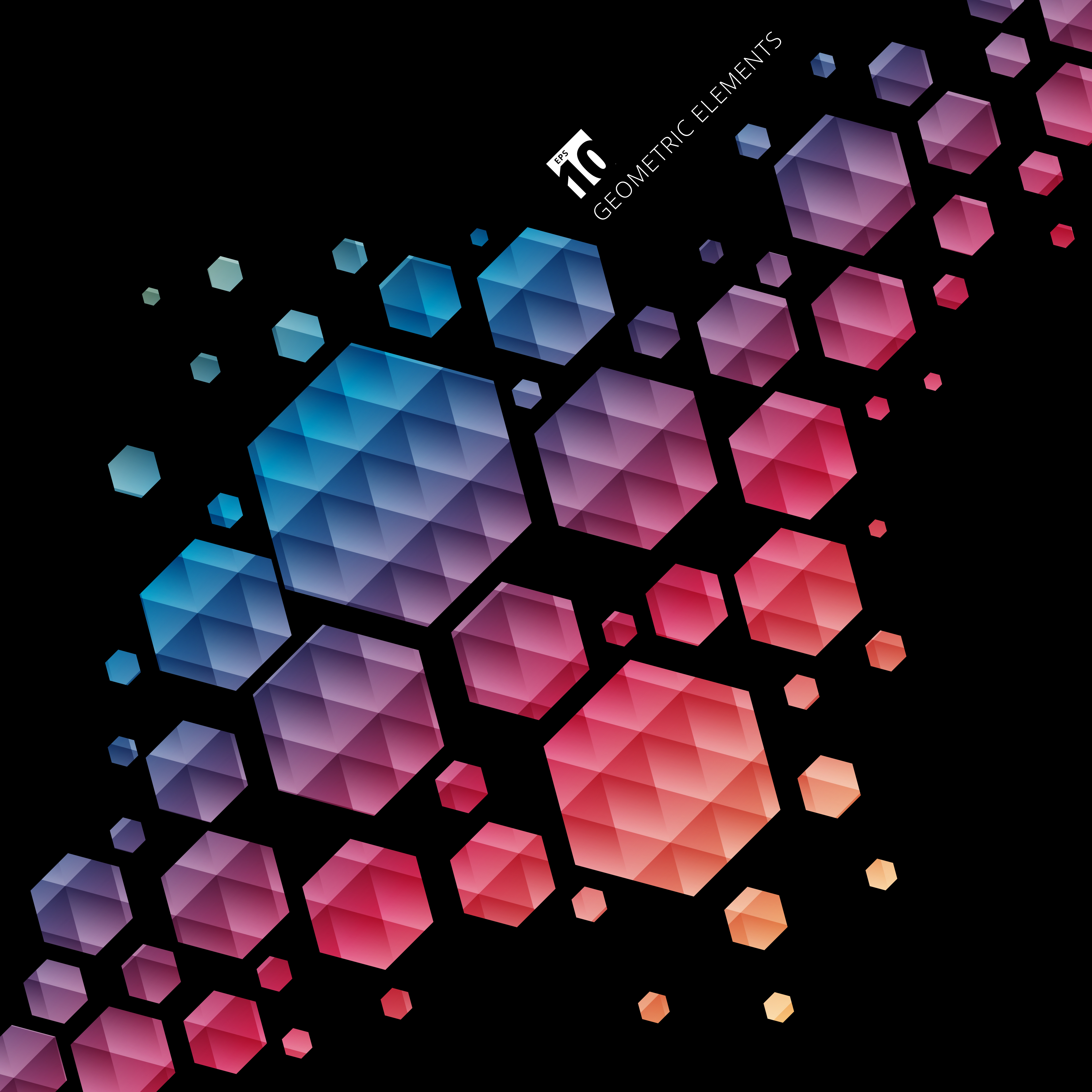 hexagon png pattern