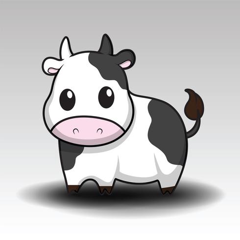 Dibujos Animados Lindo De La Vaca Descargar Vectores Gratis