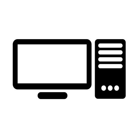 computer icon  symbol sign vector