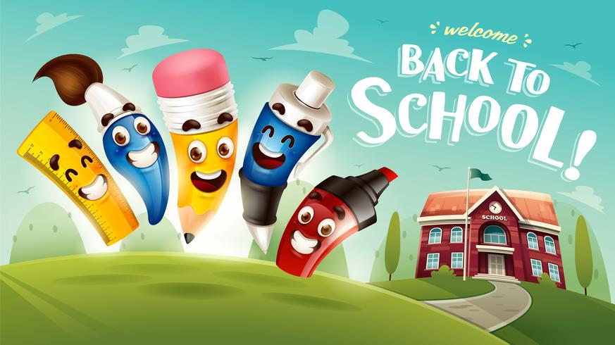 Back to School. vector