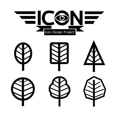 tree icon  symbol sign vector