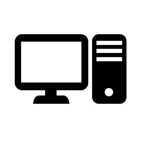 computer icon  symbol sign vector