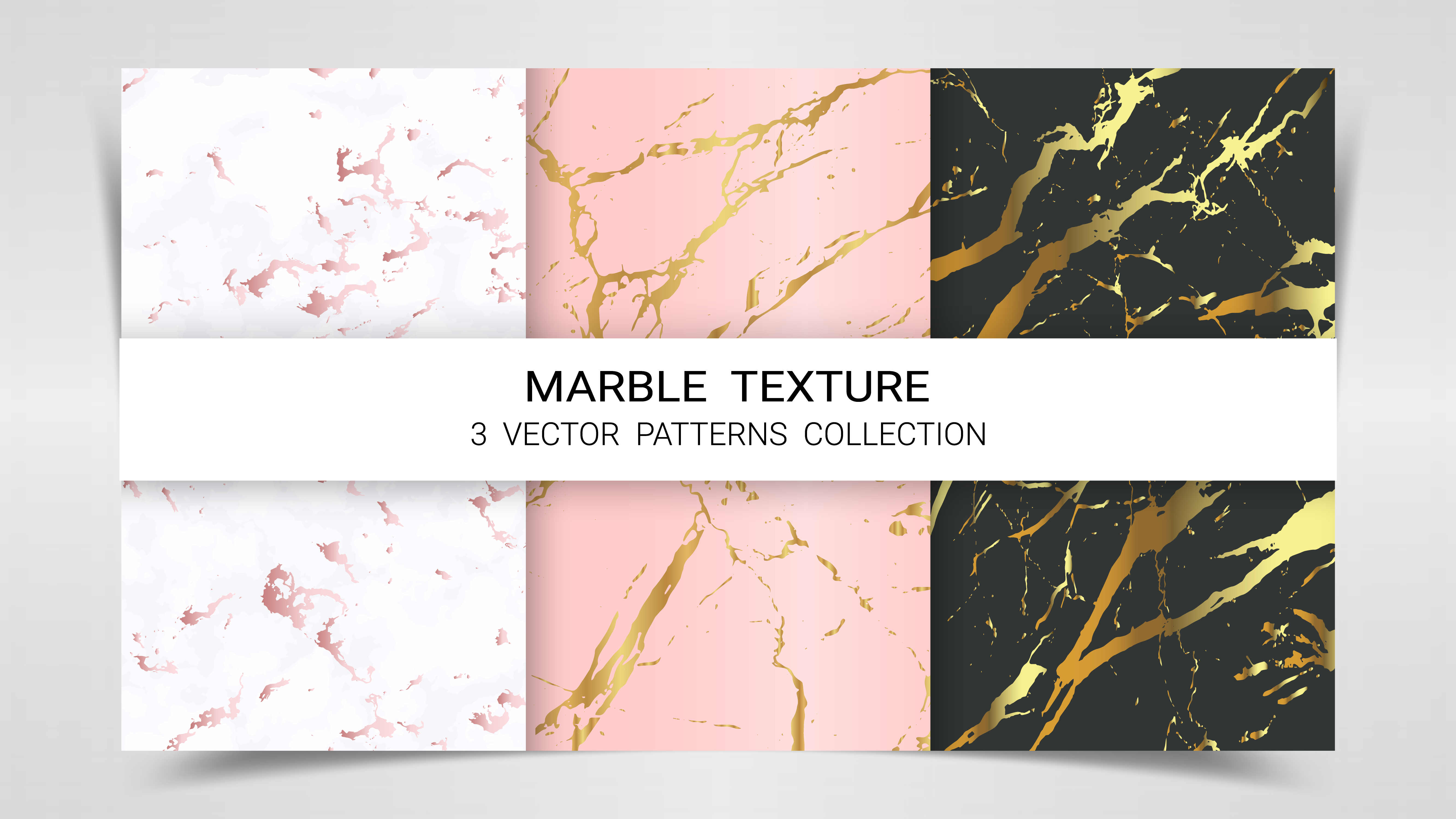 Marble Texture, Premium Set of Vector Patterns Collection. 648429