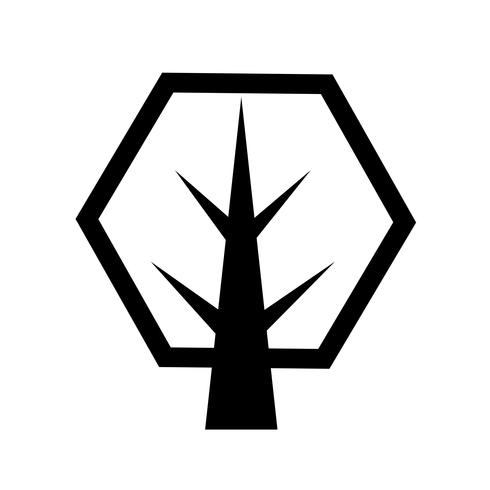 tree icon  symbol sign vector