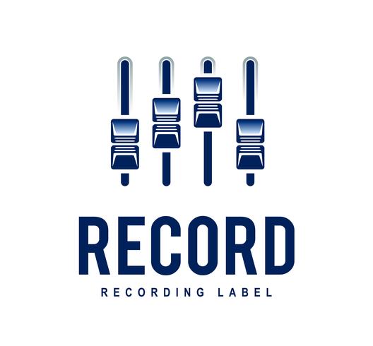 Record Logo vector