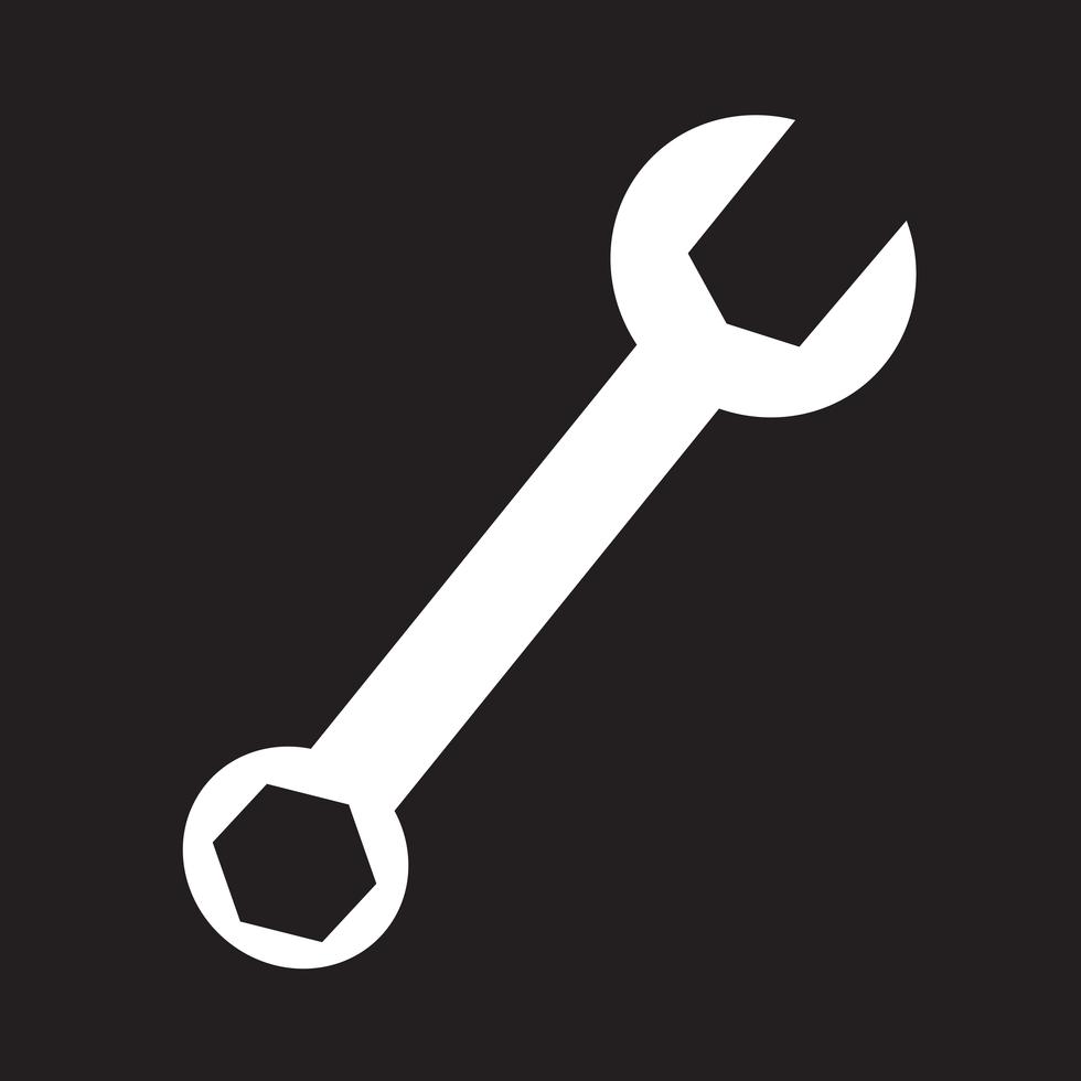wrench icon symbol sign 648857 Vector Art at Vecteezy