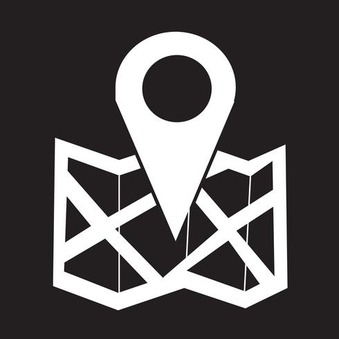 location icon  symbol sign vector