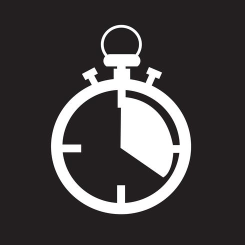 stopwatch icon  symbol sign vector