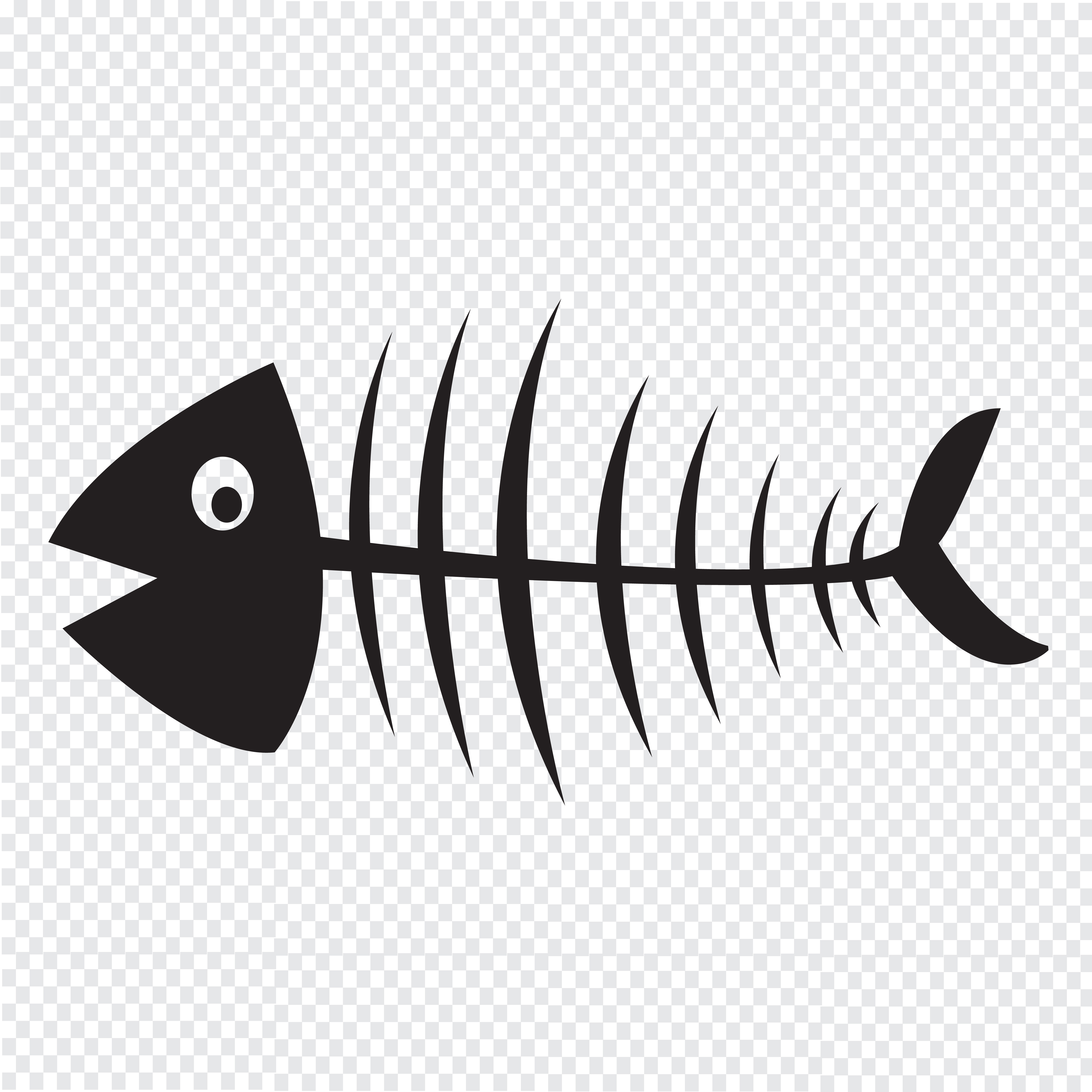 Fish Skeleton Symbol