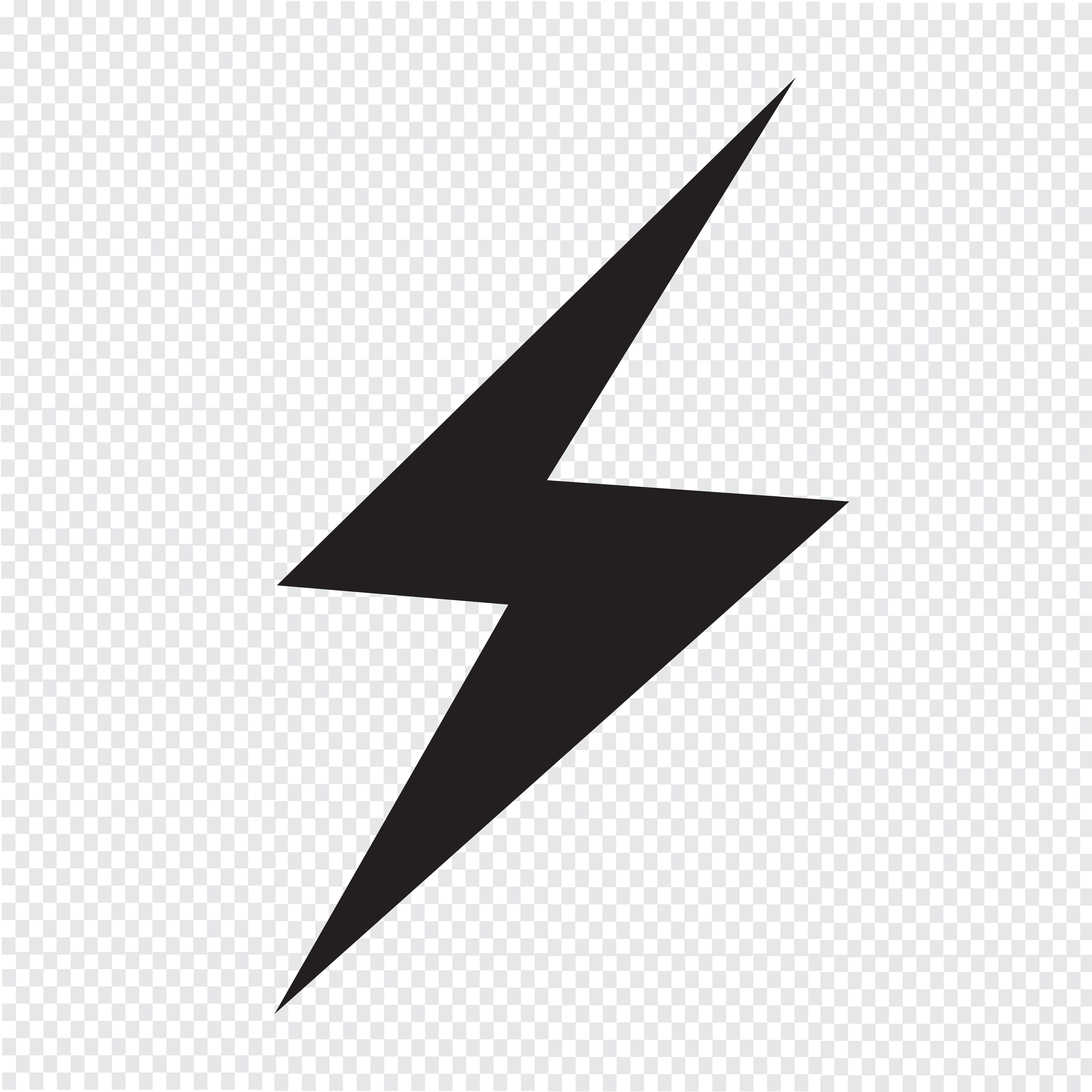 lightning icon symbol sign 648970 Vector Art at Vecteezy