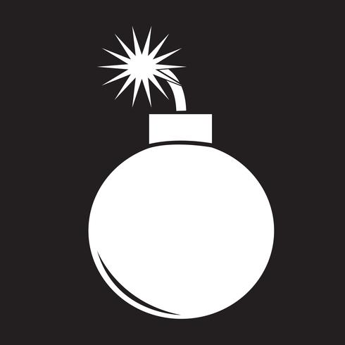 Bomb Icon  symbol sign vector