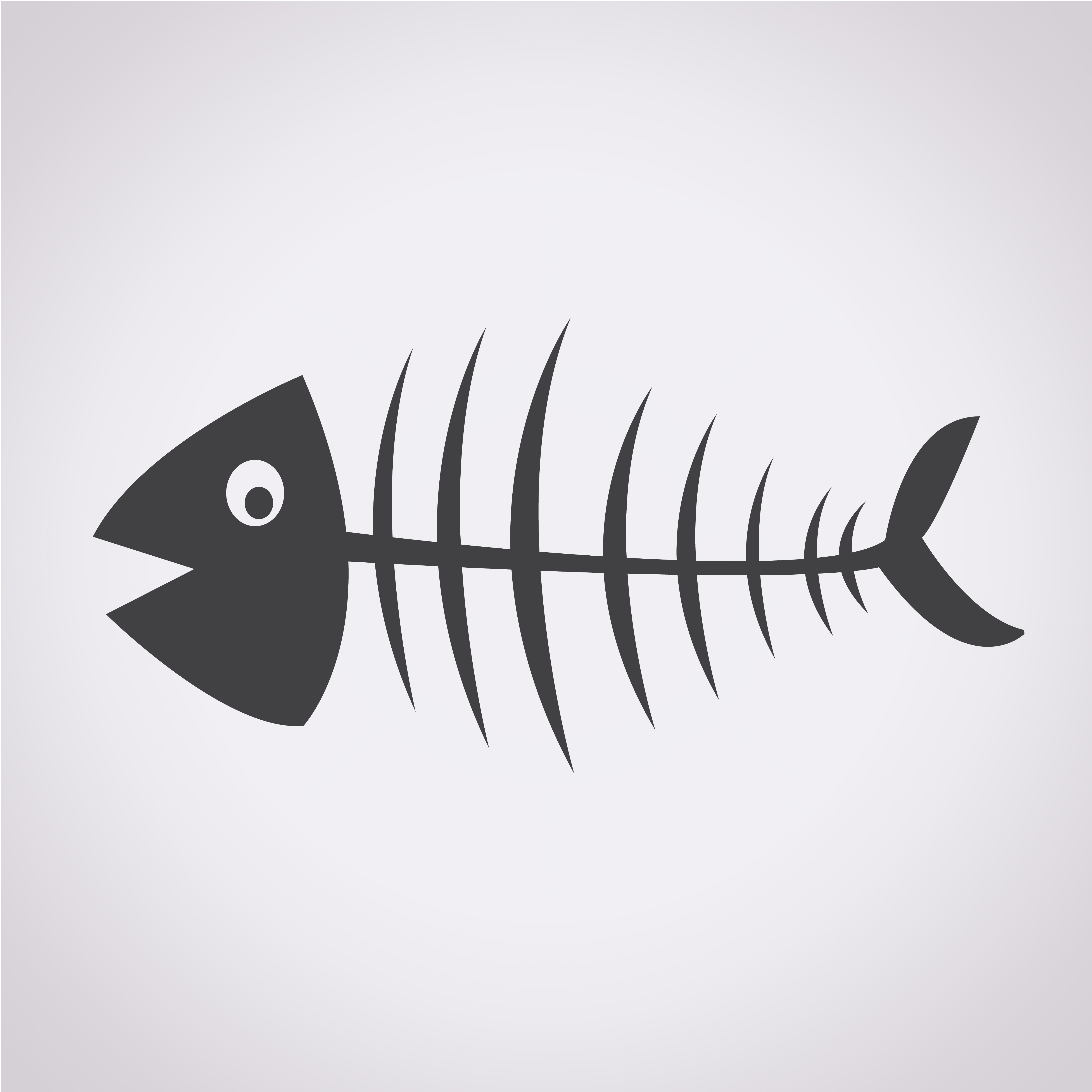 Download Fish skeleton symbol sign 649084 - Download Free Vectors ...