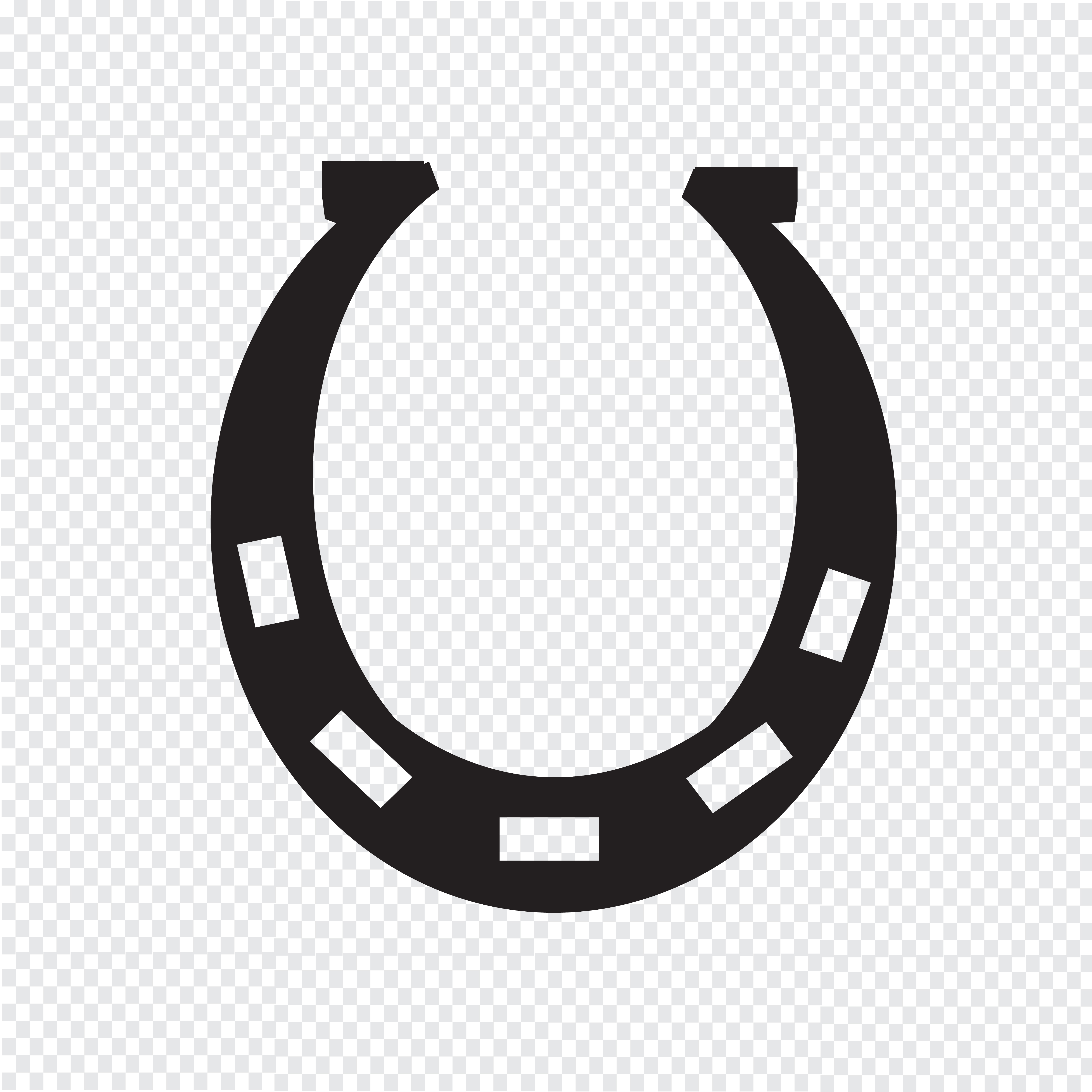 Horseshoe icon symbol sign 649124 Vector Art at Vecteezy