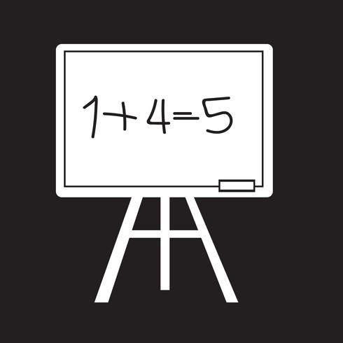 Blackboard icon  symbol sign vector