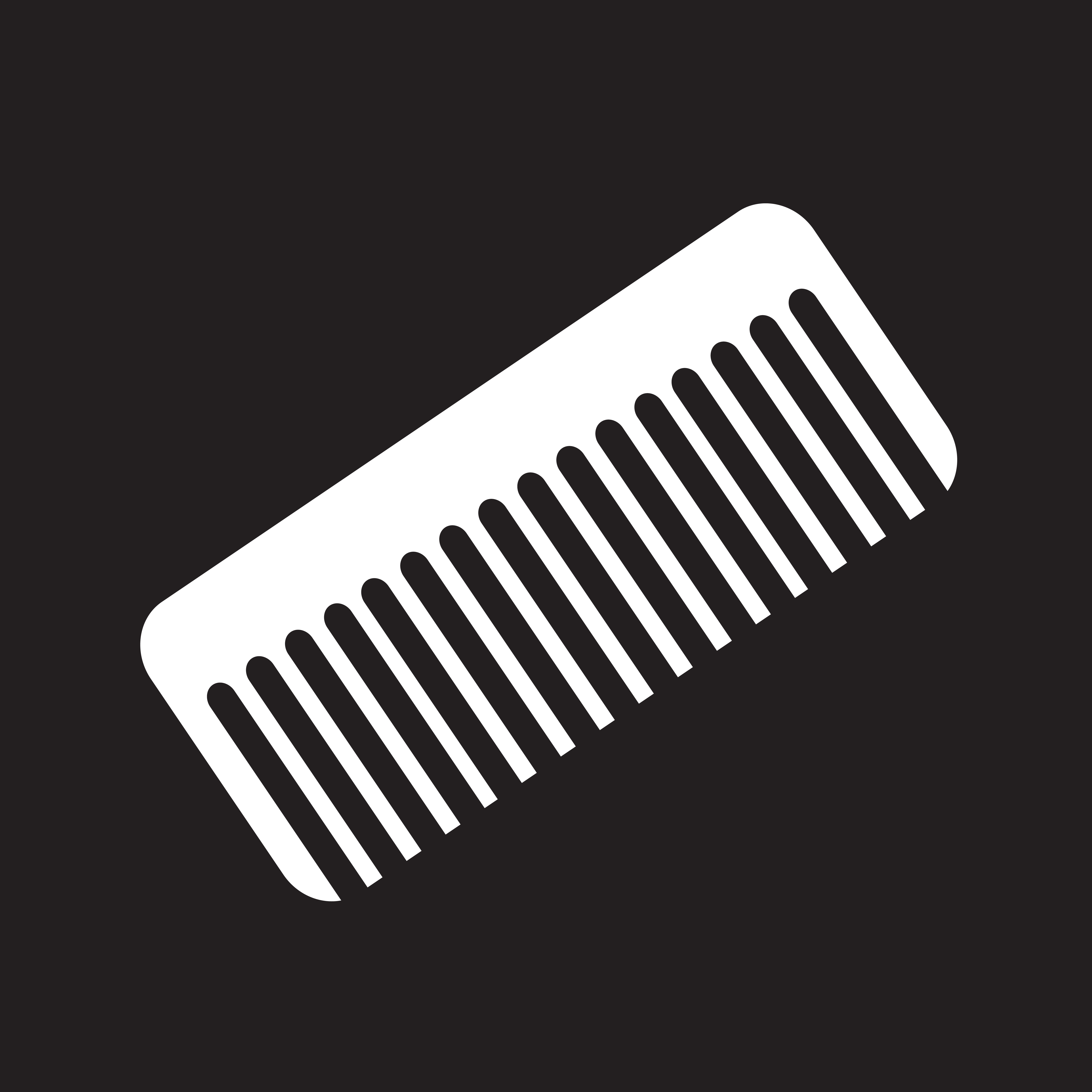 comb icon symbol sign 649232 Vector Art at Vecteezy