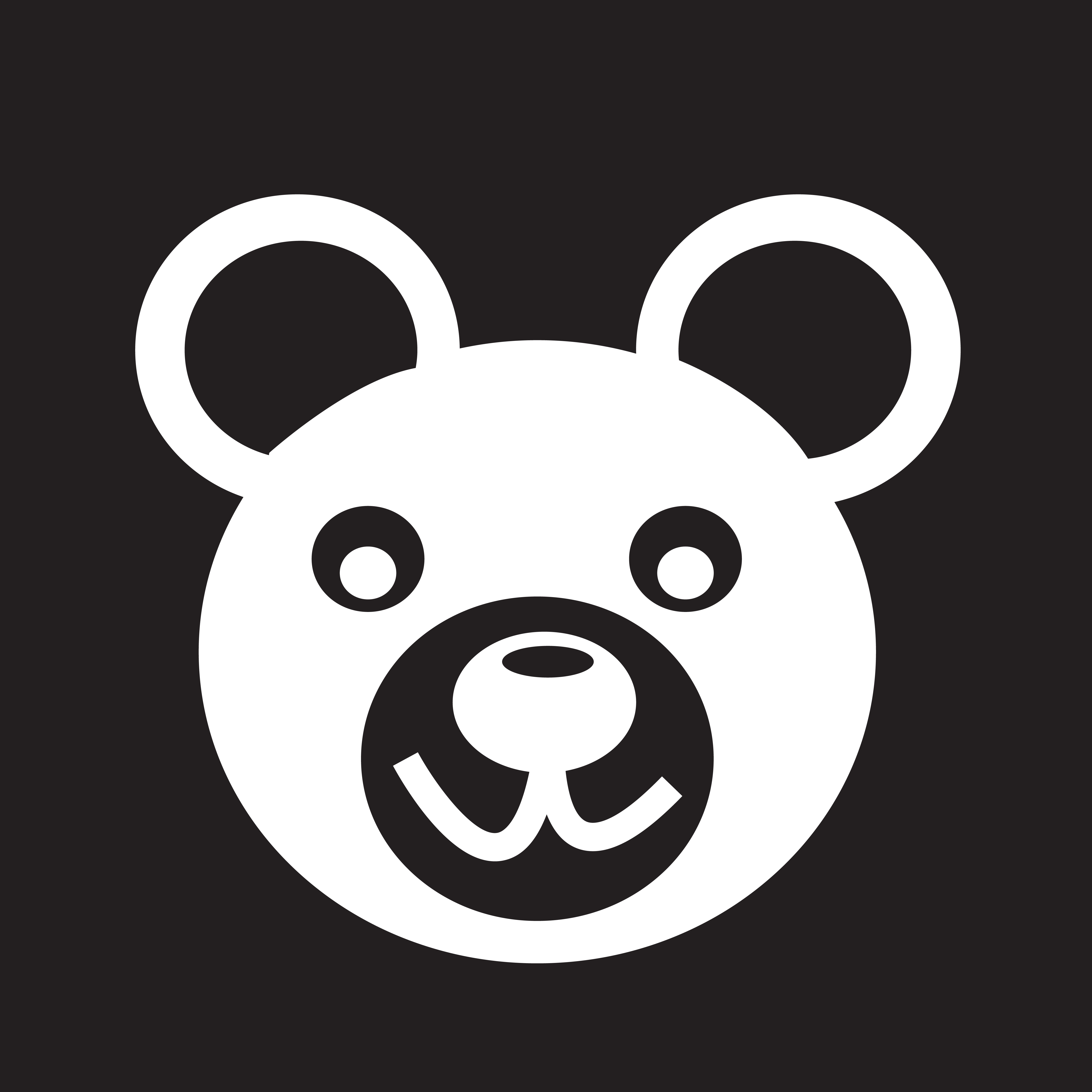 Bear Icon symbol sign 649236 Vector Art at Vecteezy