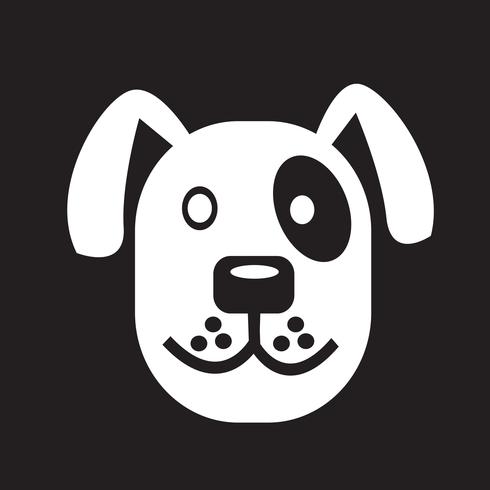 Icono de perro símbolo signo vector