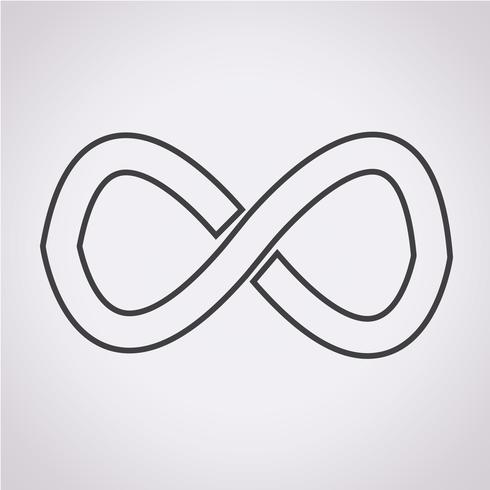 infinity symbol  symbol sign vector