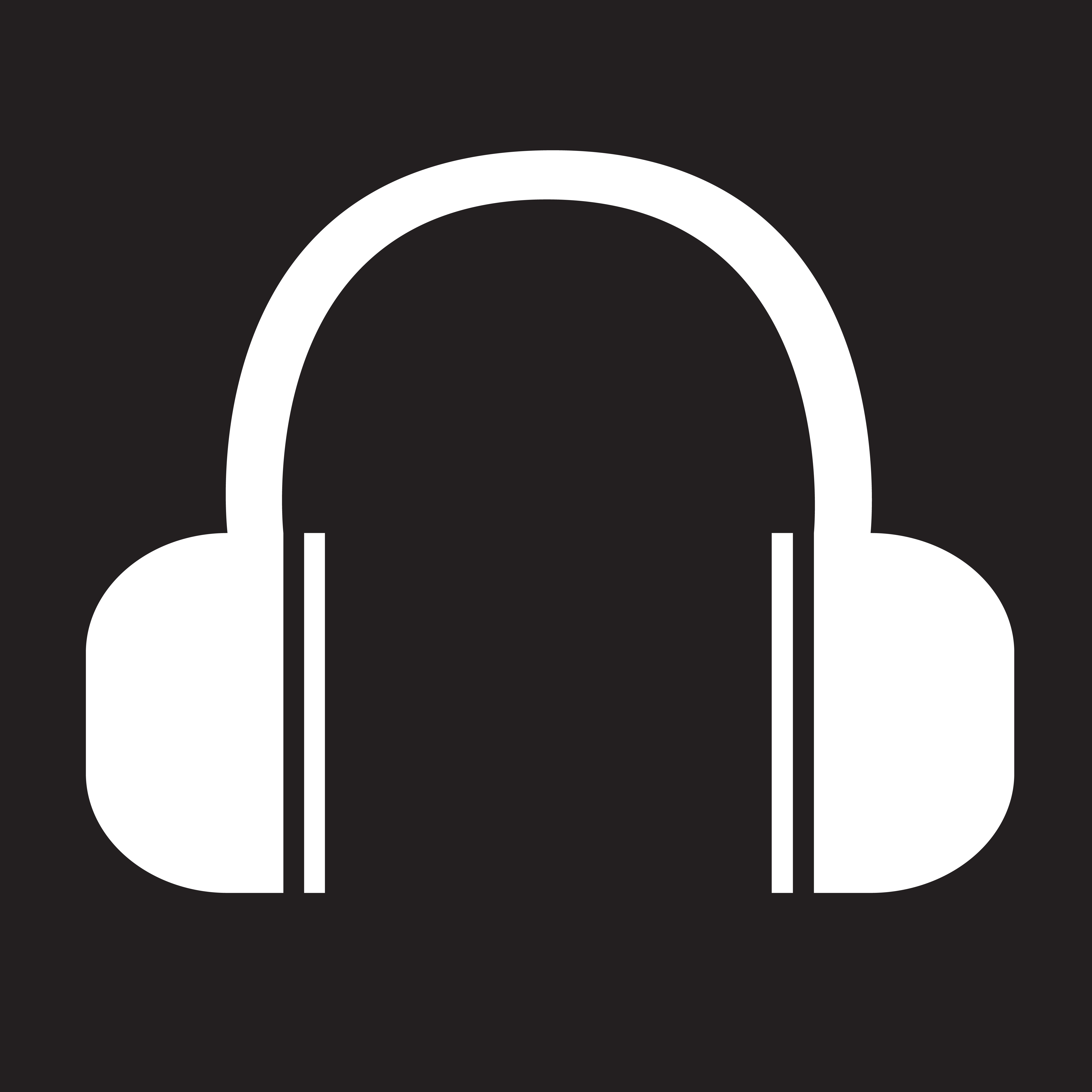 Headphones Icon symbol sign 649335 Vector Art at Vecteezy