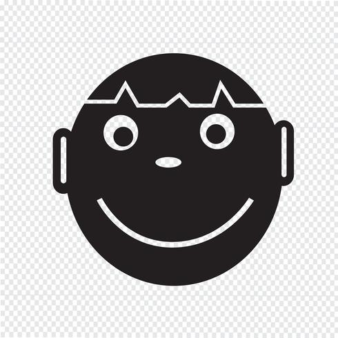 kid icon  symbol sign vector