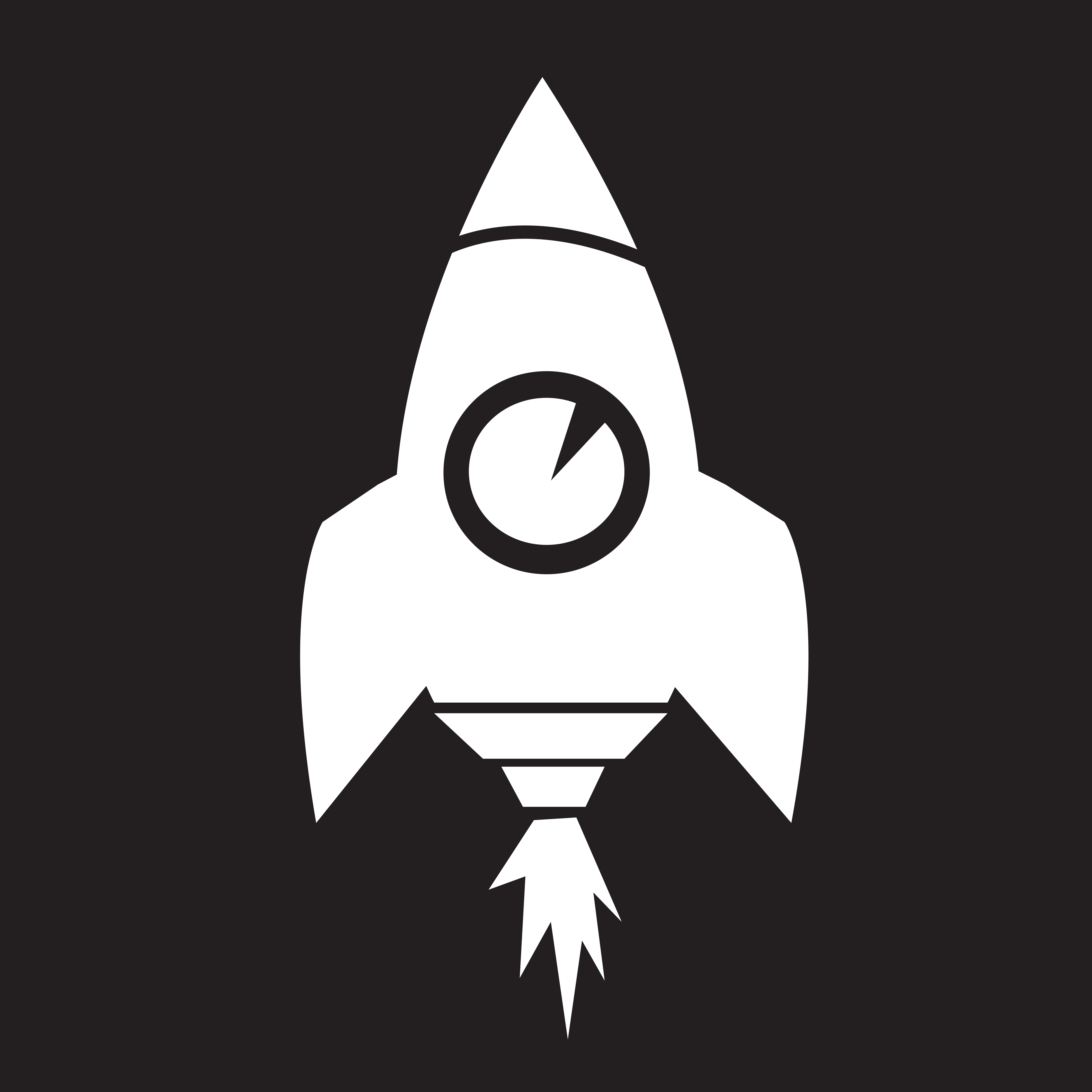Rocket icon symbol sign 649405 Vector Art at Vecteezy