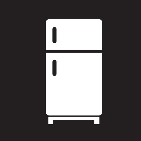 Refrigerator icon  symbol sign vector