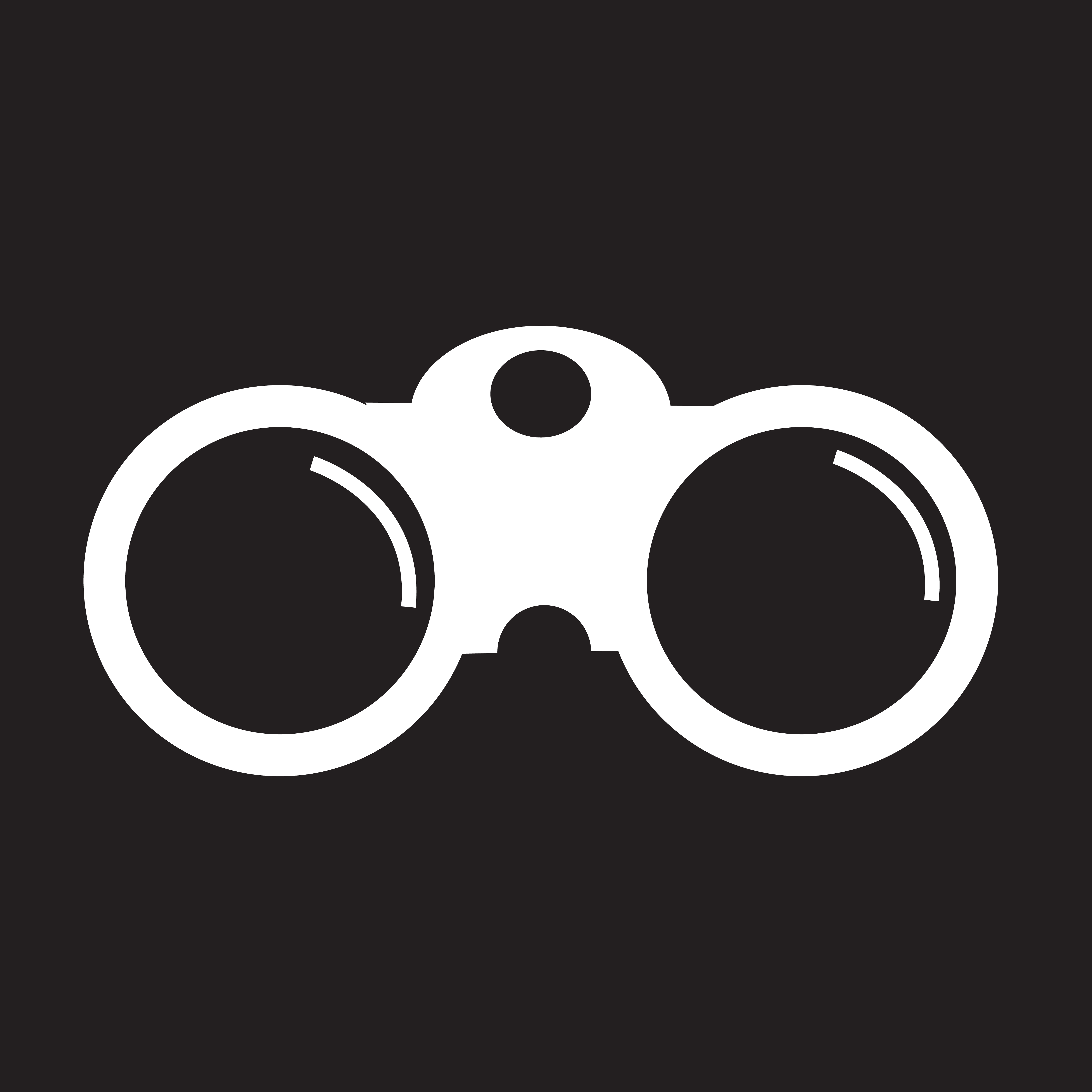 Binocular Icon symbol sign 649497 Vector Art at Vecteezy